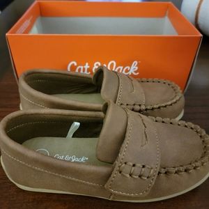Cat & Jack Cognac Abbott Loafer - Toddler Boy 9